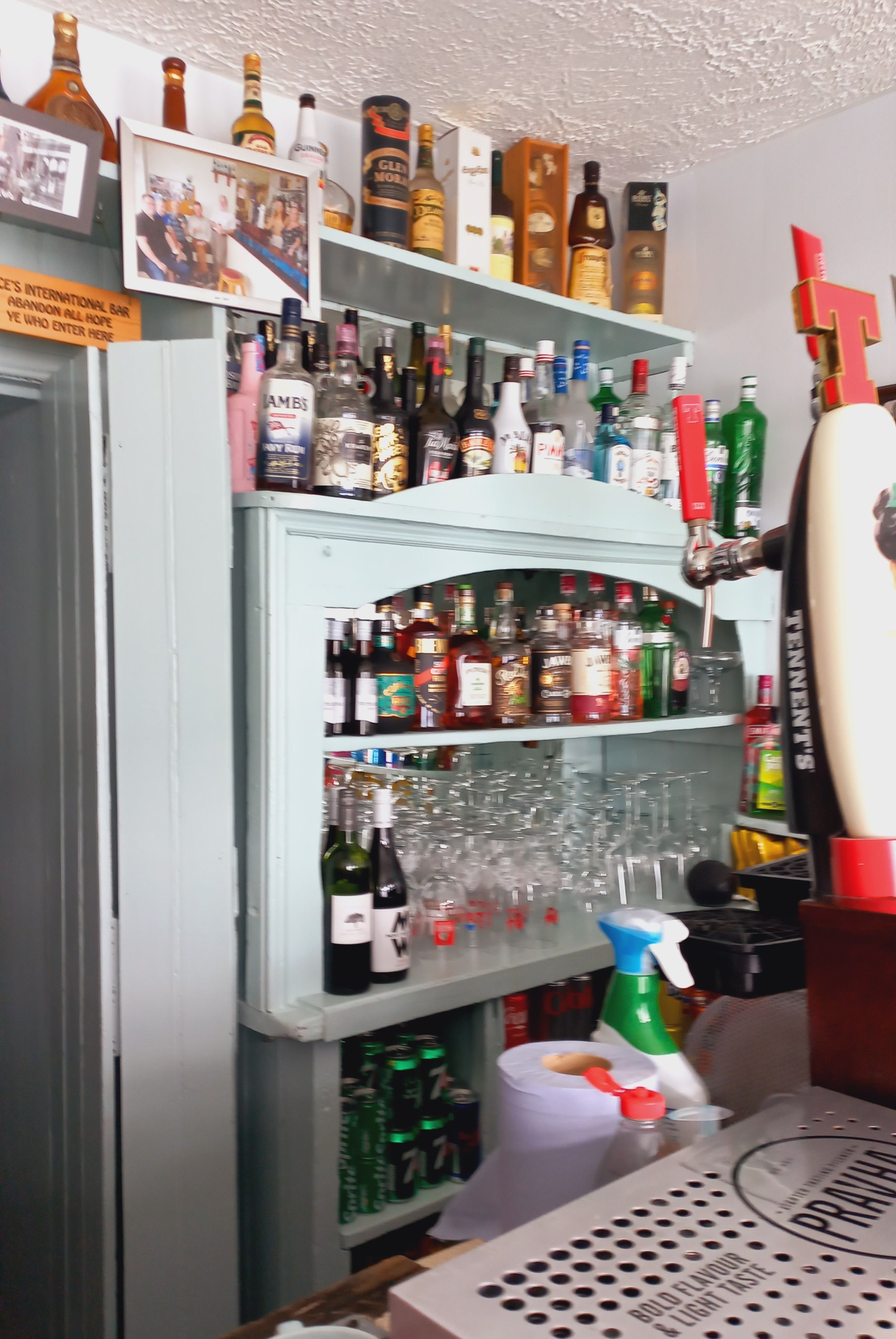 Bar-back.  by Vesa Saarinen